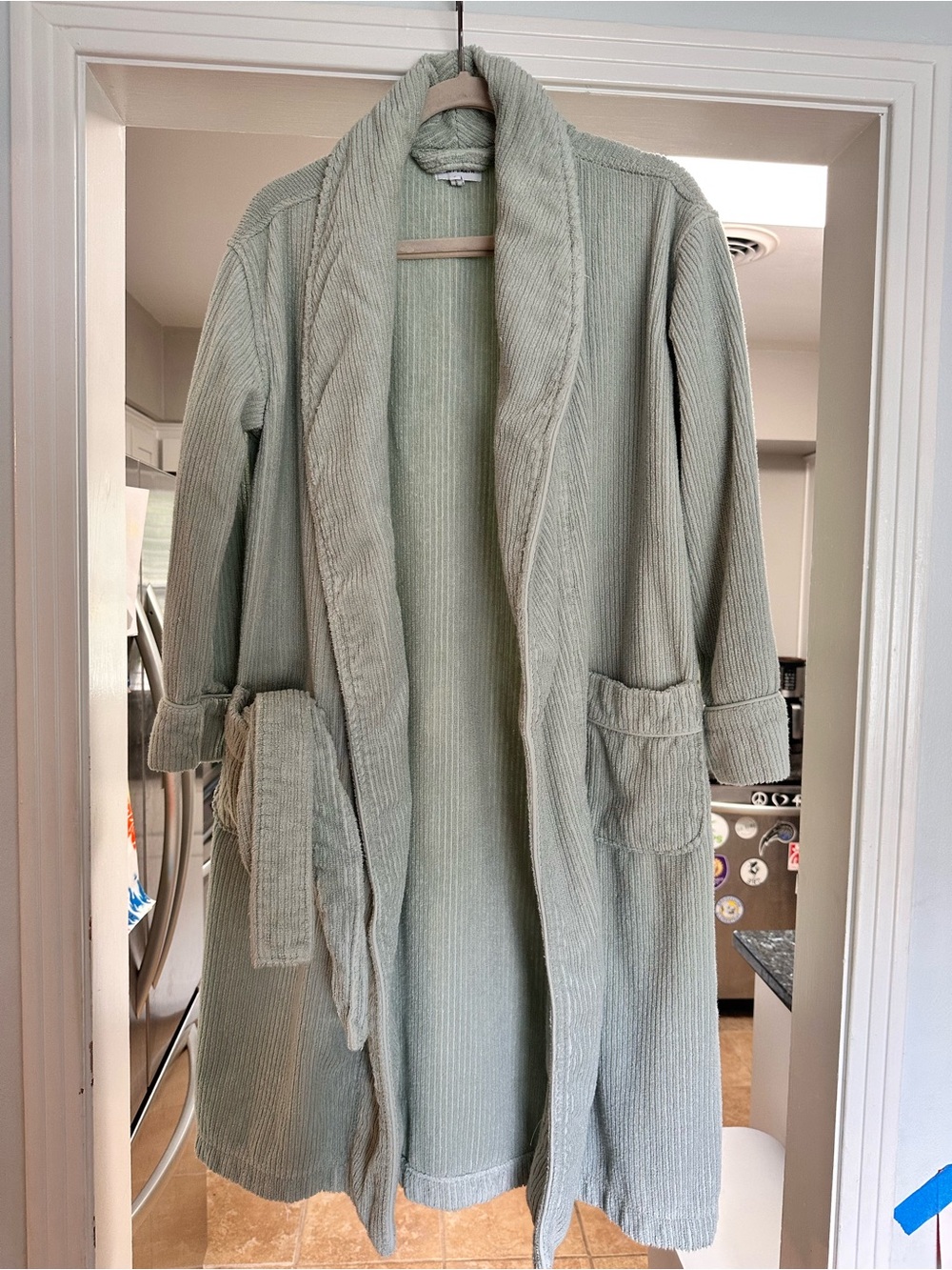 Cozy Earth Ribbed Terry Bath Robe